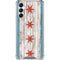 Chicago Flag Dark Wood Galaxy A14 5G Clear Case