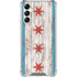 Chicago Flag Dark Wood Galaxy A15 5G Clear Case