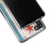 Chicago Flag Dark Wood Galaxy A21 Clear Case
