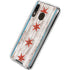Chicago Flag Dark Wood Galaxy A30 Clear Case