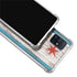 Chicago Flag Dark Wood Galaxy A51 5G Clear Case