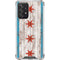 Chicago Flag Dark Wood Galaxy A52 5G Clear Case