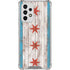 Chicago Flag Dark Wood Galaxy A53 5G Clear Case