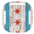 Chicago Flag Dark Wood Galaxy Buds Live Skin