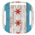 Chicago Flag Dark Wood Galaxy Buds Pro Skin