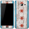 Chicago Flag Dark Wood Galaxy J3 Skin