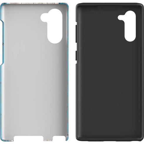Chicago Flag Dark Wood Galaxy Note 10 Pro Case