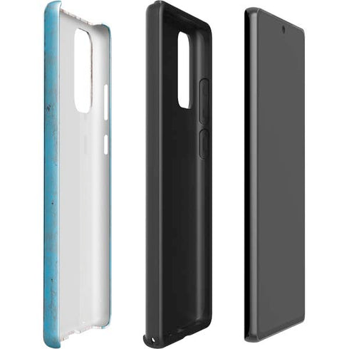 Chicago Flag Dark Wood Galaxy Note20 5G Pro Case