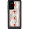 Chicago Flag Dark Wood Galaxy Note20 5G Waterproof Case