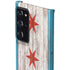 Chicago Flag Dark Wood Galaxy Note20 Ultra 5G Lite Case