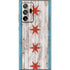 Chicago Flag Dark Wood Galaxy Note20 Ultra 5G Skin