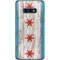 Chicago Flag Dark Wood Galaxy S10e Skin