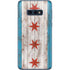 Chicago Flag Dark Wood Galaxy S10e Skin