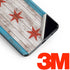 Chicago Flag Dark Wood Galaxy S10e Skin