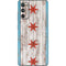 Chicago Flag Dark Wood Galaxy S20 Fan Edition Skin