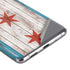Chicago Flag Dark Wood Galaxy S20 Plus Skin