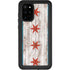Chicago Flag Dark Wood Galaxy S20 Plus Waterproof Case