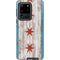 Chicago Flag Dark Wood Galaxy S20 Ultra 5G Pro Case
