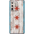 Chicago Flag Dark Wood Galaxy S20 Ultra 5G Skin