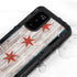 Chicago Flag Dark Wood Galaxy S20 Waterproof Case