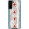 Chicago Flag Dark Wood Galaxy S21 FE Clear Case