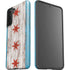 Chicago Flag Dark Wood Galaxy S21 FE Pro Case