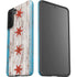 Chicago Flag Dark Wood Galaxy S21 Plus 5G Pro Case