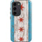Chicago Flag Dark Wood Galaxy S23 Pro Case