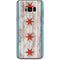 Chicago Flag Dark Wood Galaxy S8 Plus Skin