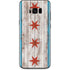Chicago Flag Dark Wood Galaxy S8 Skin