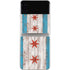 Chicago Flag Dark Wood Galaxy Z Flip3 5G Skin