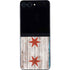 Chicago Flag Dark Wood Galaxy Z Flip5 5G Skin