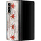 Chicago Flag Dark Wood Galaxy Z Fold3 5G Skin