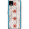Chicago Flag Dark Wood Google Pixel 4 XL Skin
