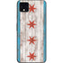 Chicago Flag Dark Wood Google Pixel 4 XL Skin