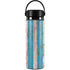 Chicago Flag Dark Wood Hydro Flask 20oz Wide Mouth Skin
