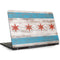 Chicago Flag Dark Wood Dell Inspiron Skin
