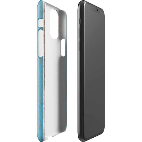 Chicago Flag Dark Wood iPhone 11 Pro Max Lite Case