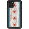 Chicago Flag Dark Wood iPhone 11 Pro Waterproof Case