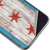 Chicago Flag Dark Wood iPhone 11 Skin