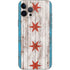 Chicago Flag Dark Wood iPhone 12 Pro Max Skin