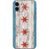 Chicago Flag Dark Wood iPhone 12 Skin