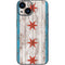 Chicago Flag Dark Wood iPhone 13 Mini Skin