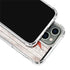 Chicago Flag Dark Wood iPhone 13 Pro Clear Case