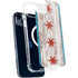 Chicago Flag Dark Wood iPhone 14 Plus MagSafe Case