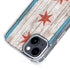 Chicago Flag Dark Wood iPhone 15 Plus MagSafe Case