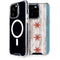 Chicago Flag Dark Wood iPhone 15 Pro MagSafe Case