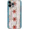 Chicago Flag Dark Wood iPhone 14 Pro Max Skin