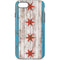 Chicago Flag Dark Wood iPhone 7 Pro Case