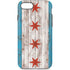Chicago Flag Dark Wood iPhone 8 Pro Case